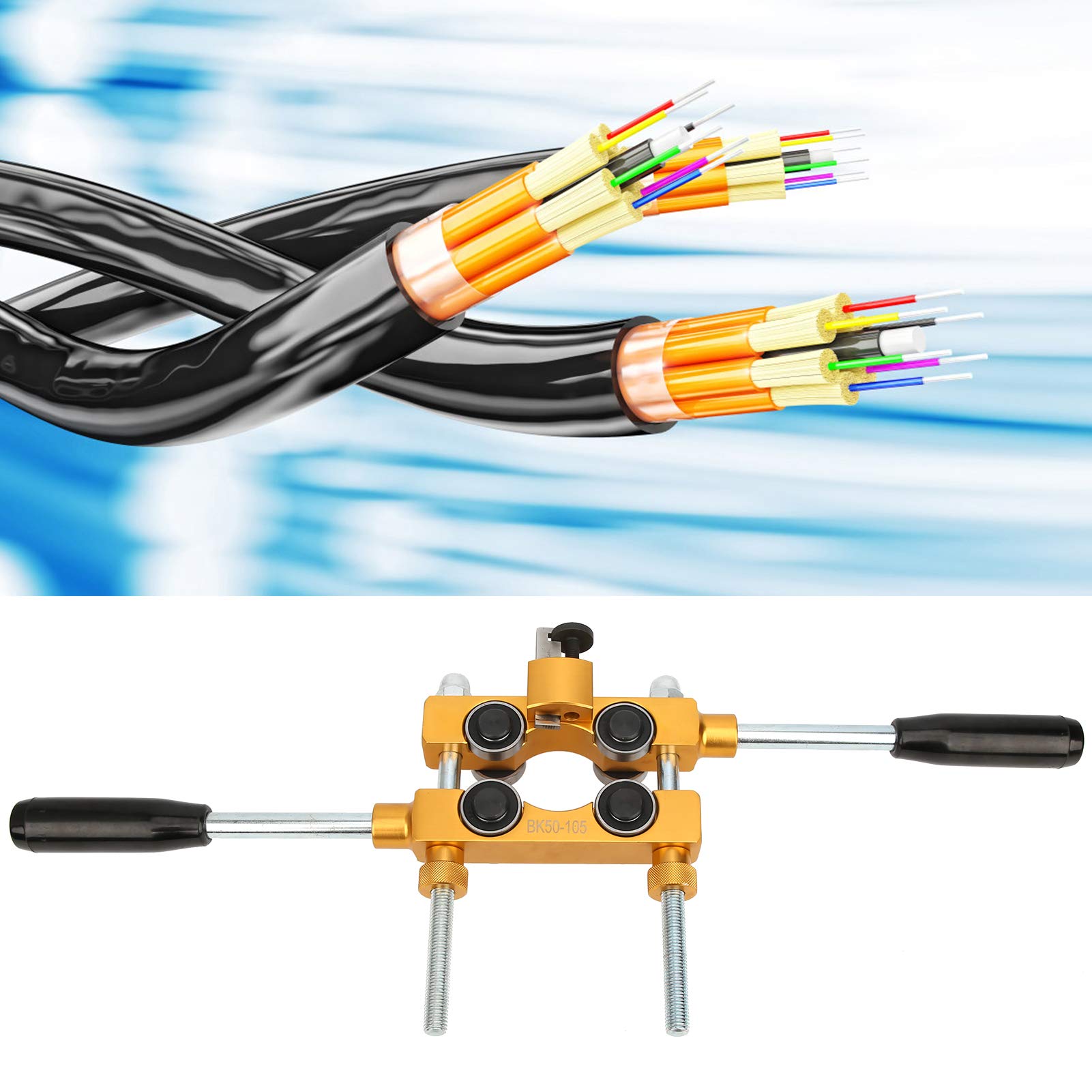 Narzędzie do ściągania Izolacji Wielofunkcyjne Narzędzie do ściągania Izolacji ze Stopu Aluminium Kabli 50-105mm Idealne dla Elektryków i Entuzjastów Majsterkowania