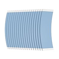 Vista 56 de Sunshine Tape 1522 Tiras de cinta para peluca Fabricadas en Estados Unidos Paquete de 36 Contorno AA Cinta adhesiva transparente de doble