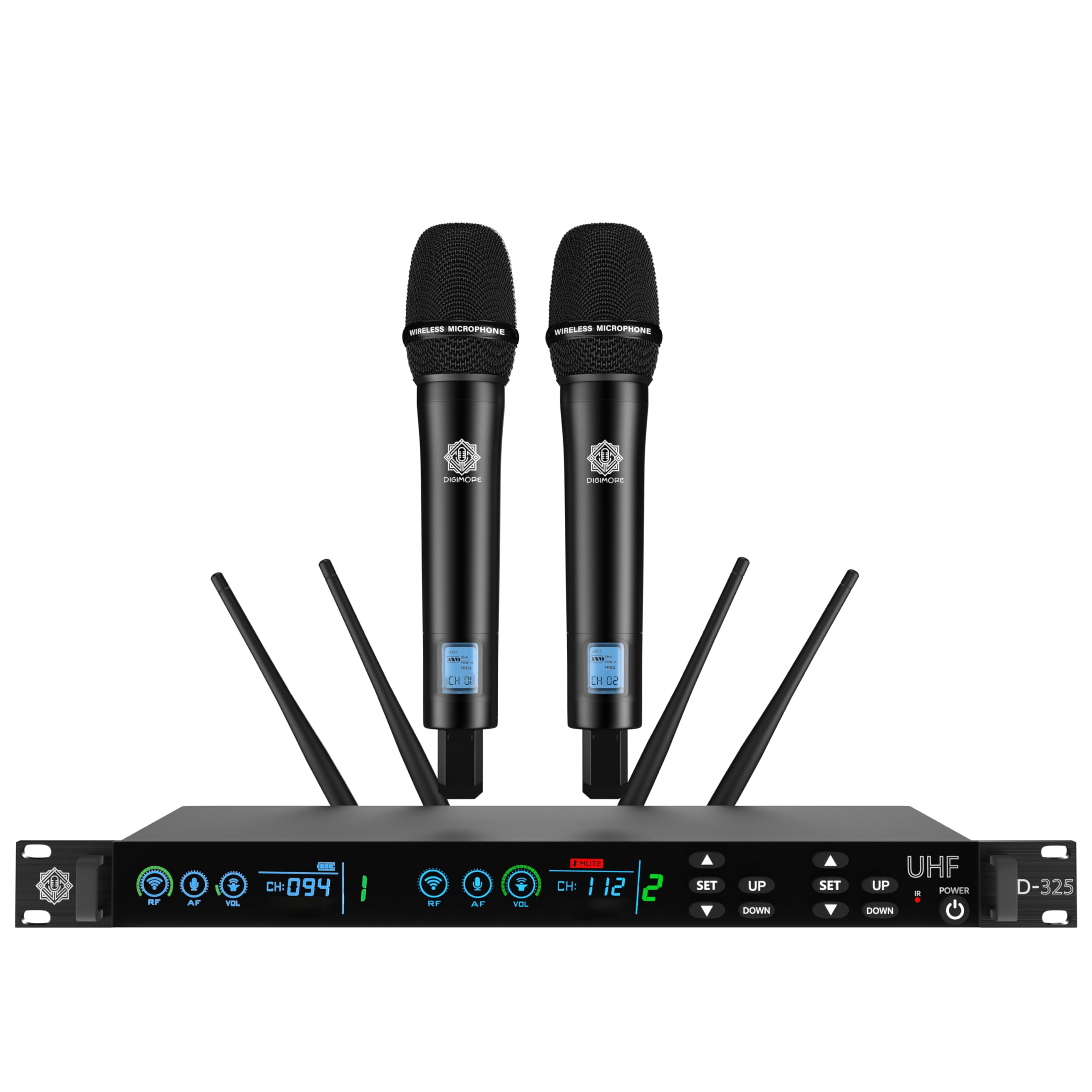 DIGIMORE Wireless Microphone System with True Diversity | 200