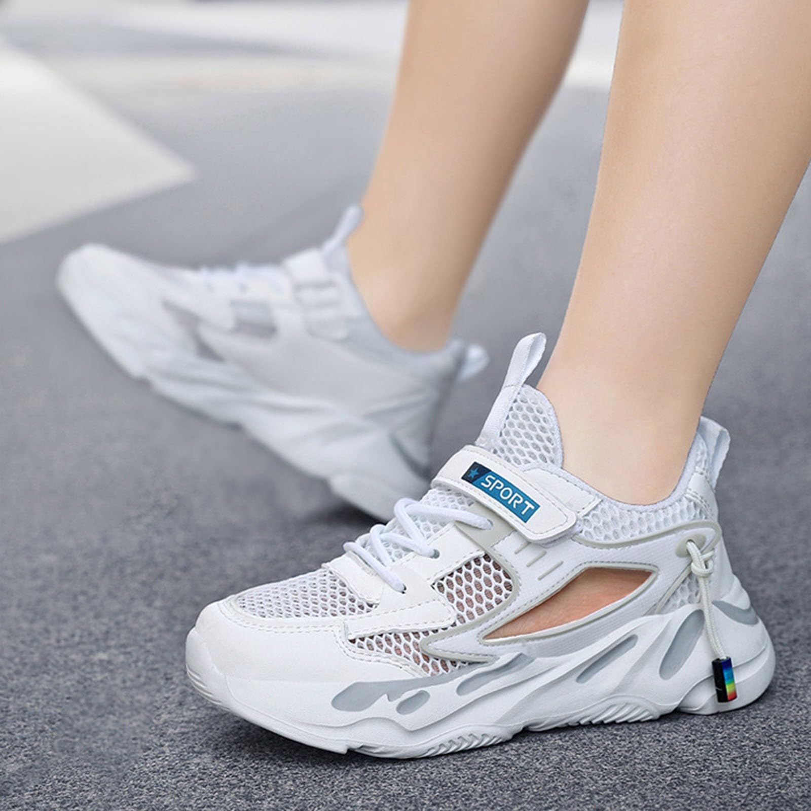 Zapatillas Deportivas Ligeras Transpirables para niños Diario Actividades Libre Senderismo Picnic Antideslizantes cómodas