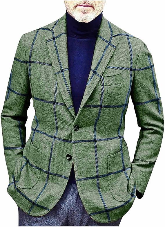 Herren Sakko Leicht - Sportliches Blazer - Für Business & Freizeit - Große Größen - Sommer Jackett