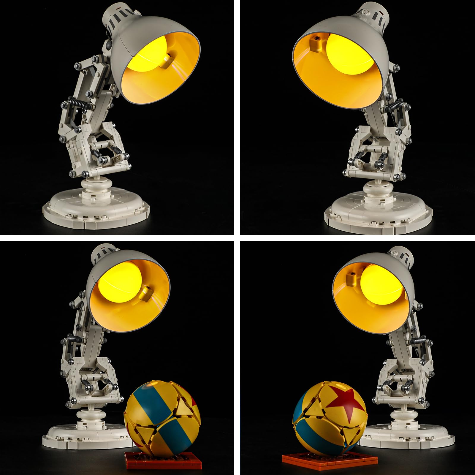 BRIKSMAX Kit di luci per Lego-21357 Disney Pixar Luxo Jr (versione touch control) - Illuminazione LED compatibile con LEGO Ideas Building Set - Non include set LEGO