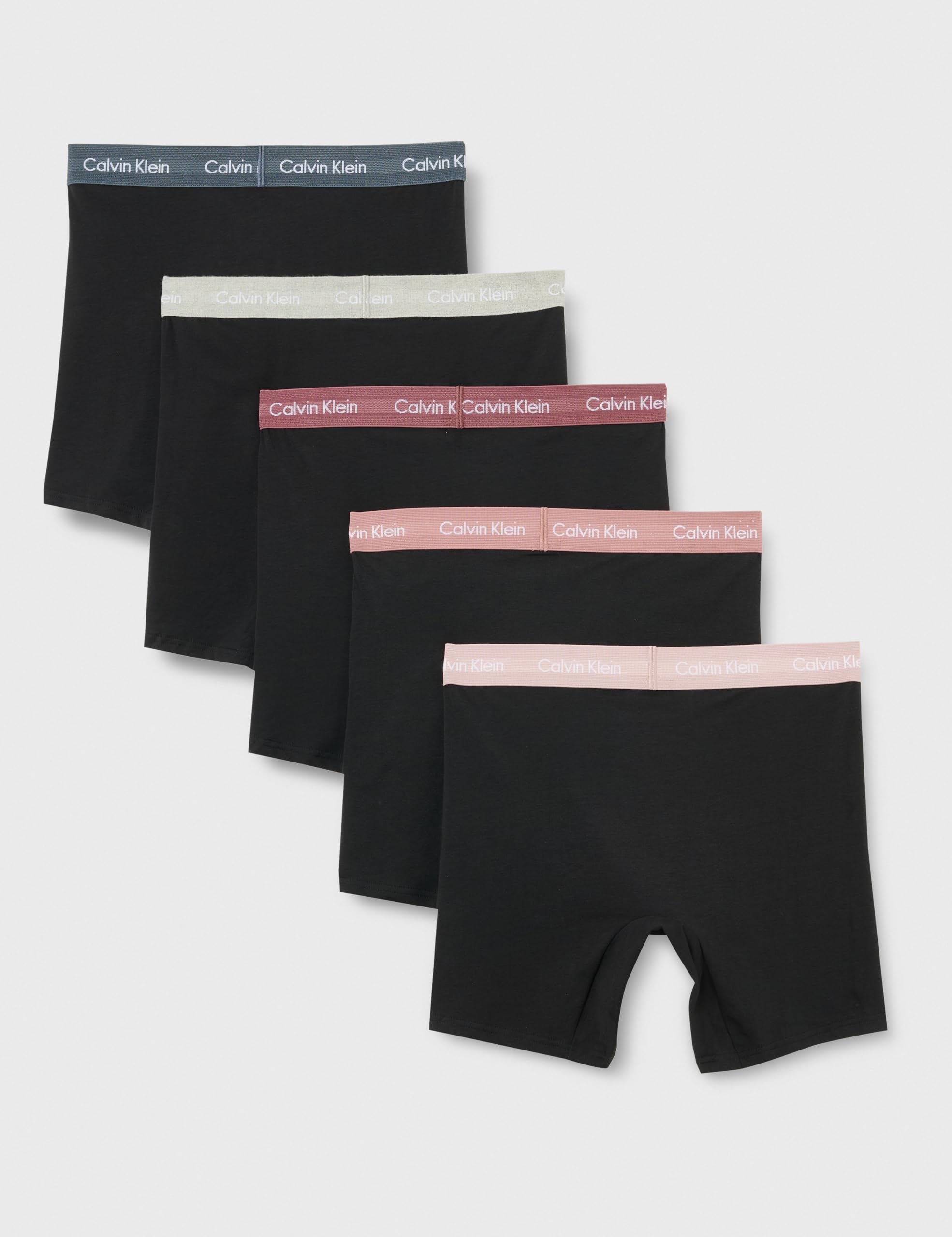 Calvin Klein Uomo Pantaloncini Boxer Confezione da 5 Trunks Intimo
