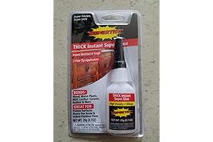 Ref-1116 Supertite Thick-Instant Super Glue with 3 Fine Tip Applicators