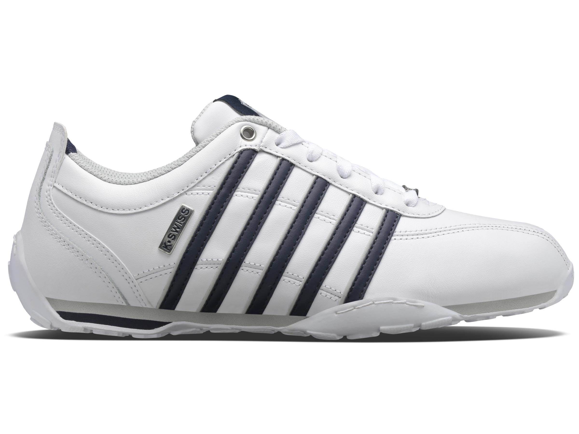K-Swiss Men's Arvee 1.5 Sneaker, Wht NVY Gryvlt Split, 5.5 UK