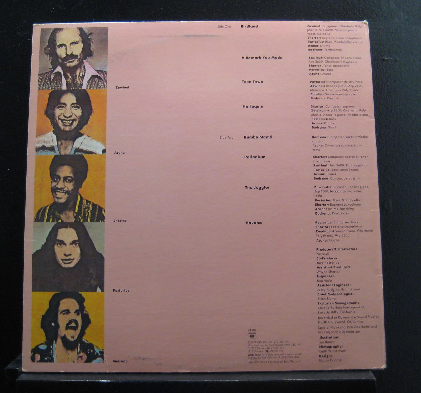(VINYL LP) Heavy Weather