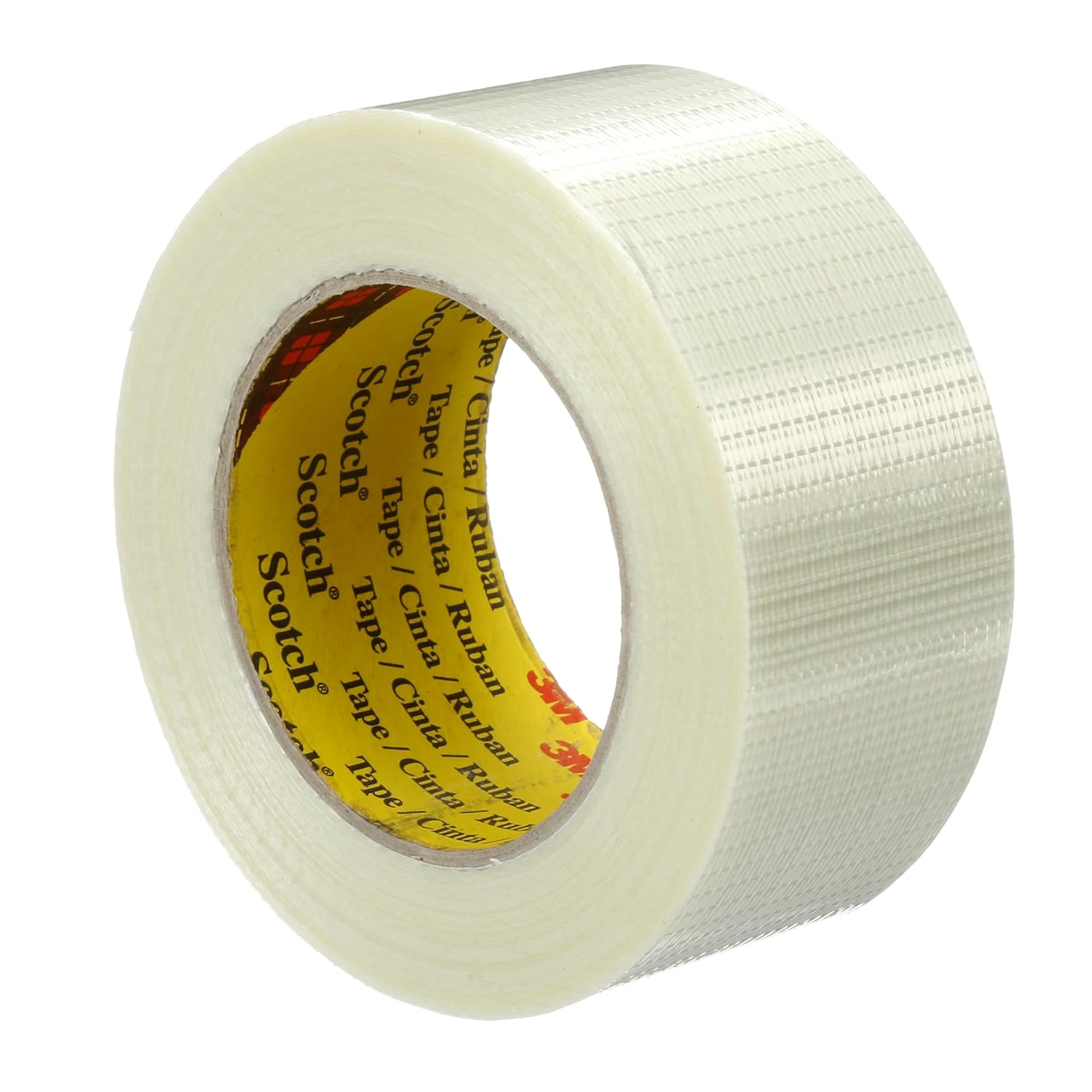 Scotch Bi-Directional Filament Tape 8959 Transparent, 50 mm x 50 m (Pack of 1)