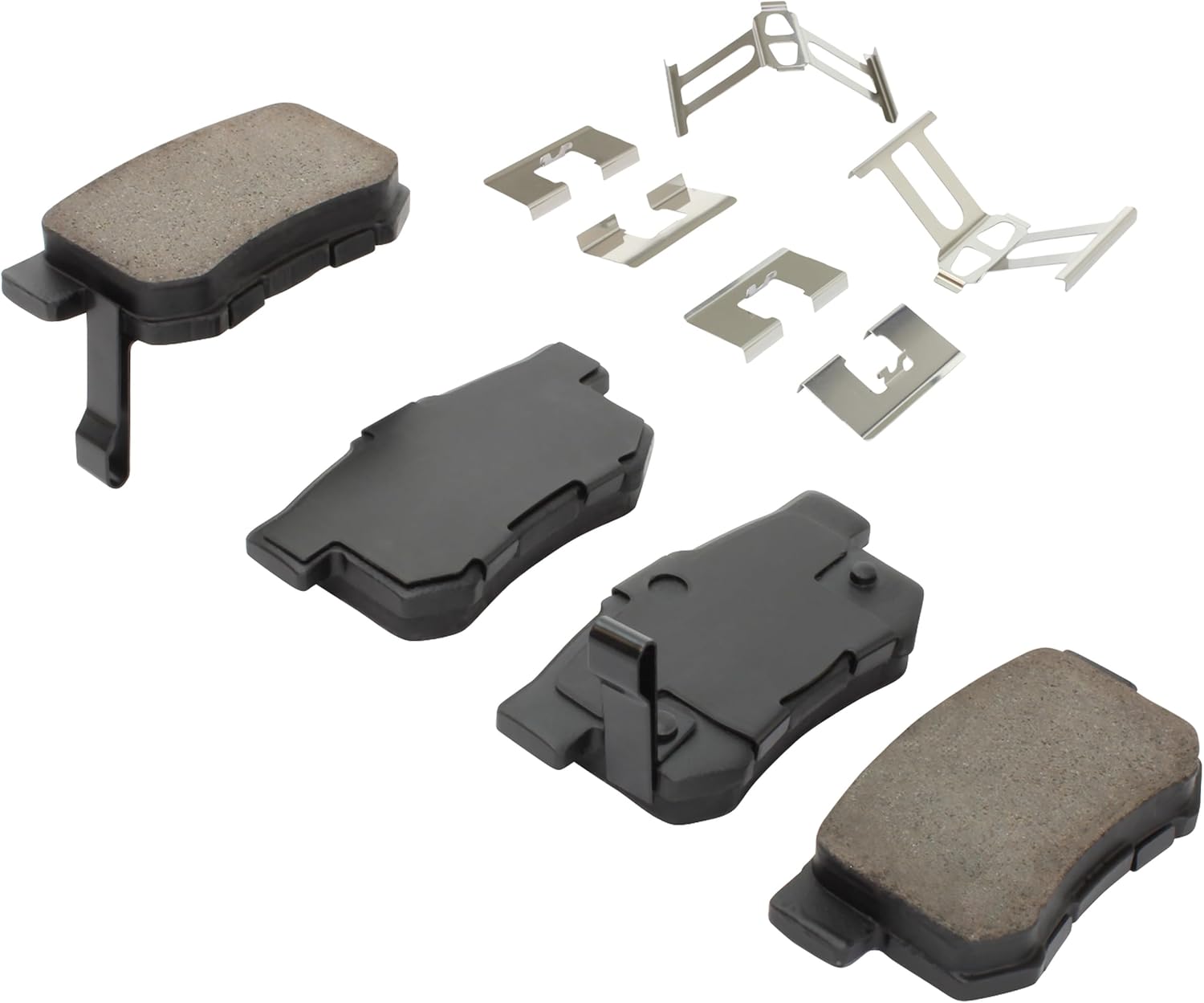 QUALITY-BUILT Rear Semi-Metallic Brake Pads, Work Force 1002-0536M, Compatible with 1991-2012 Acura/Honda/Isuzu (CL,CR-V,EL,Element,Legend,Oasis,Odyssey,RDX,RL,TL)