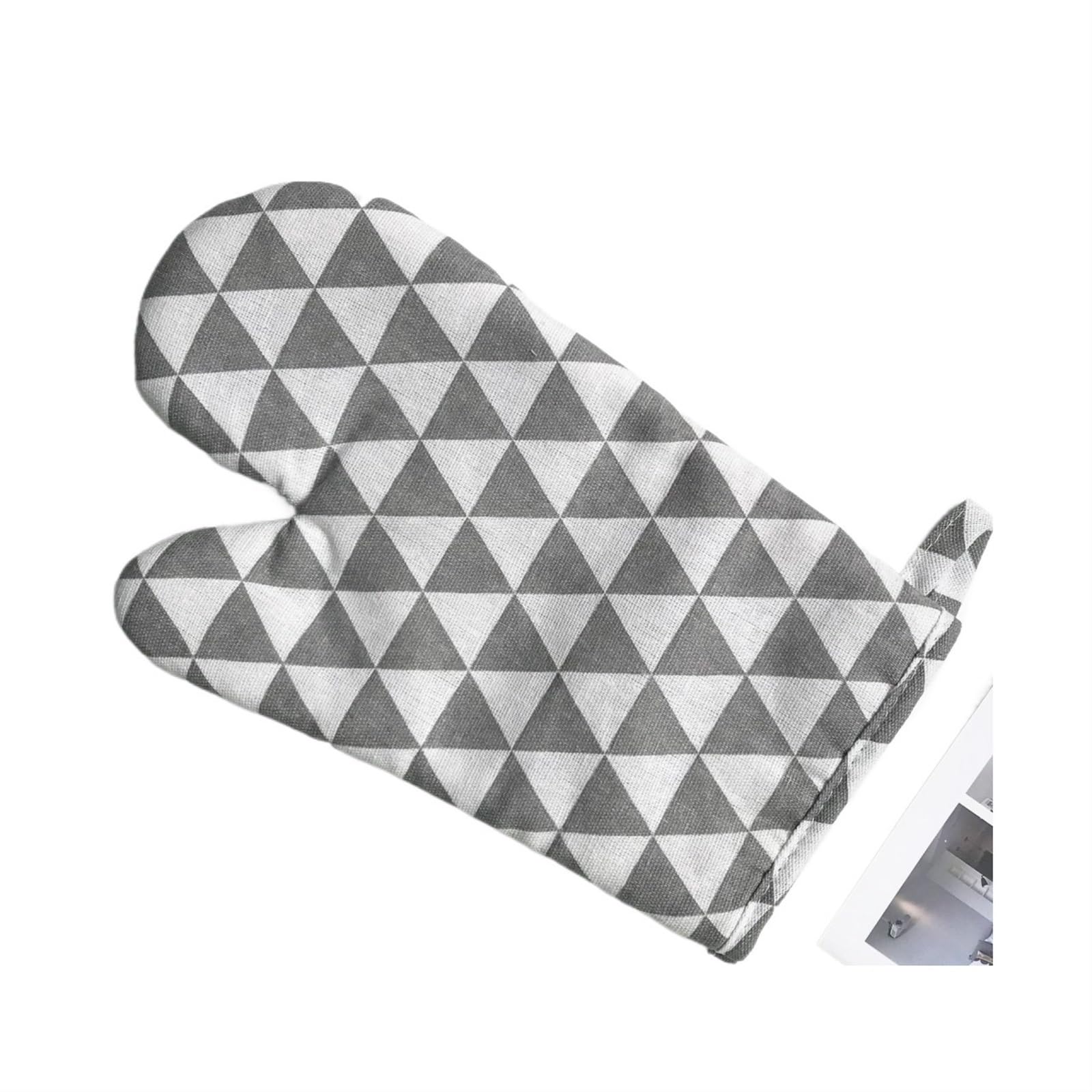 Oven Gloves Oven Gloves Kitchen Potholders Pad Stove Set Mitts Heat Resistant Thermal Anti-heat Take Hot Pot Cooking Insulation for Your Kitchen(Grey3)