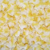 Vista 129 de CODE FLORIST 1100 pétalos de rosa de seda para el día de San Valentín, pétalos de rosa falsos para noches románticas, bodas, propuestas