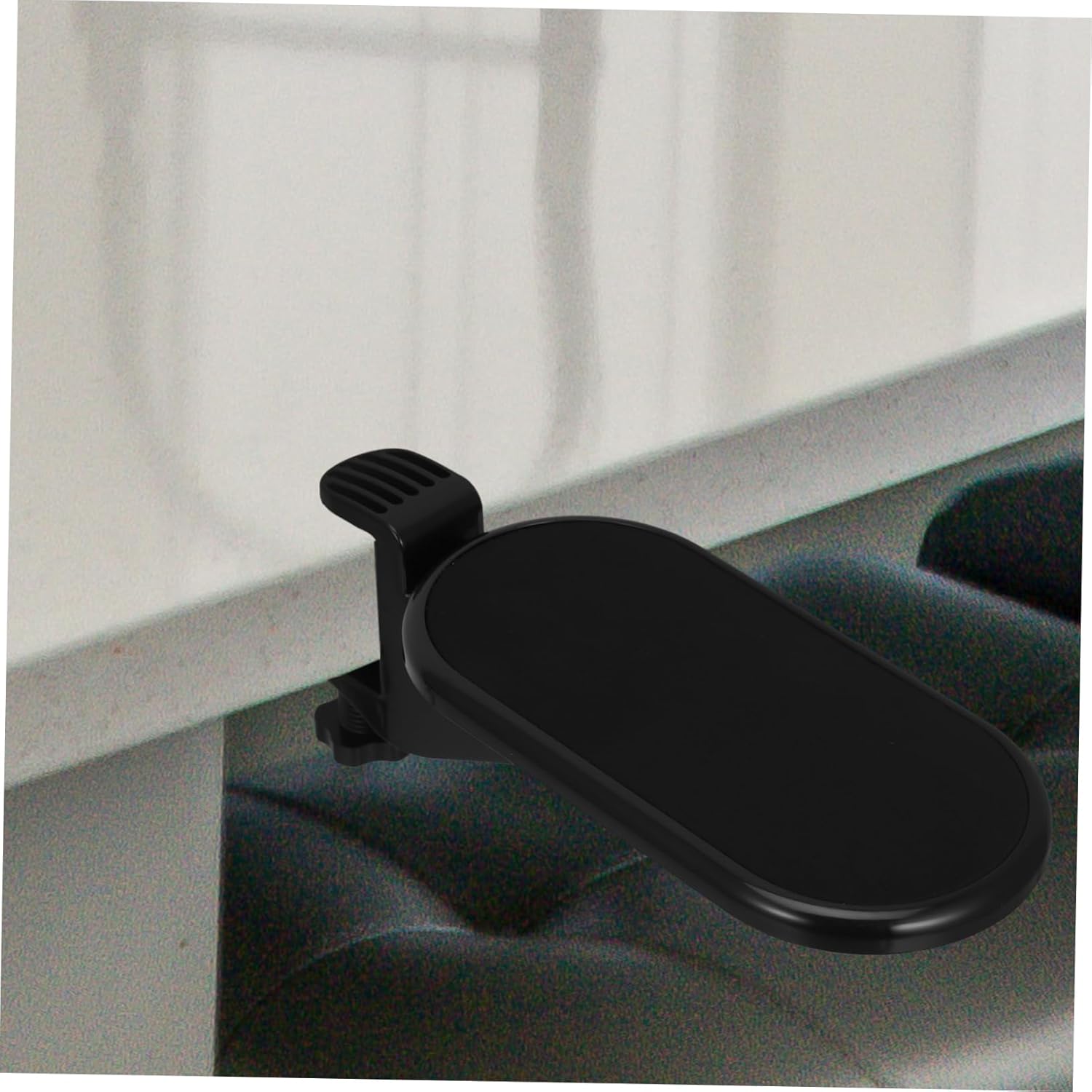 3pcs Computer Desk Arm Rest Support Punch Wrist Rest for Elbow Relief Rotatable Desktop Armrest for Gaming and Office Use Easy Installation Black