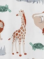 Vista 37 de Simple Joys by Carter's - Pijama de forro de vellón resistente al fuego para niños pequeños y bebés, holgada, con pies, paquete de 3