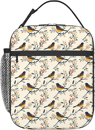 Miniatura 11 de Lonchera de mariposa para mujeres, niños y niñas, lonchera aislada, lonchera para adultos, bolsas de almuerzo reutilizables para el trabajo,