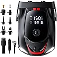 50PSI Paddle Board Pump Electric Portable, 10000mAh Sup Pump with Auto-Off,9 Modes Paddleboard Pump for Stand Up Paddle Board/Car/Kayak/Motorcycle/Bicycle (Non-Rechargeable)