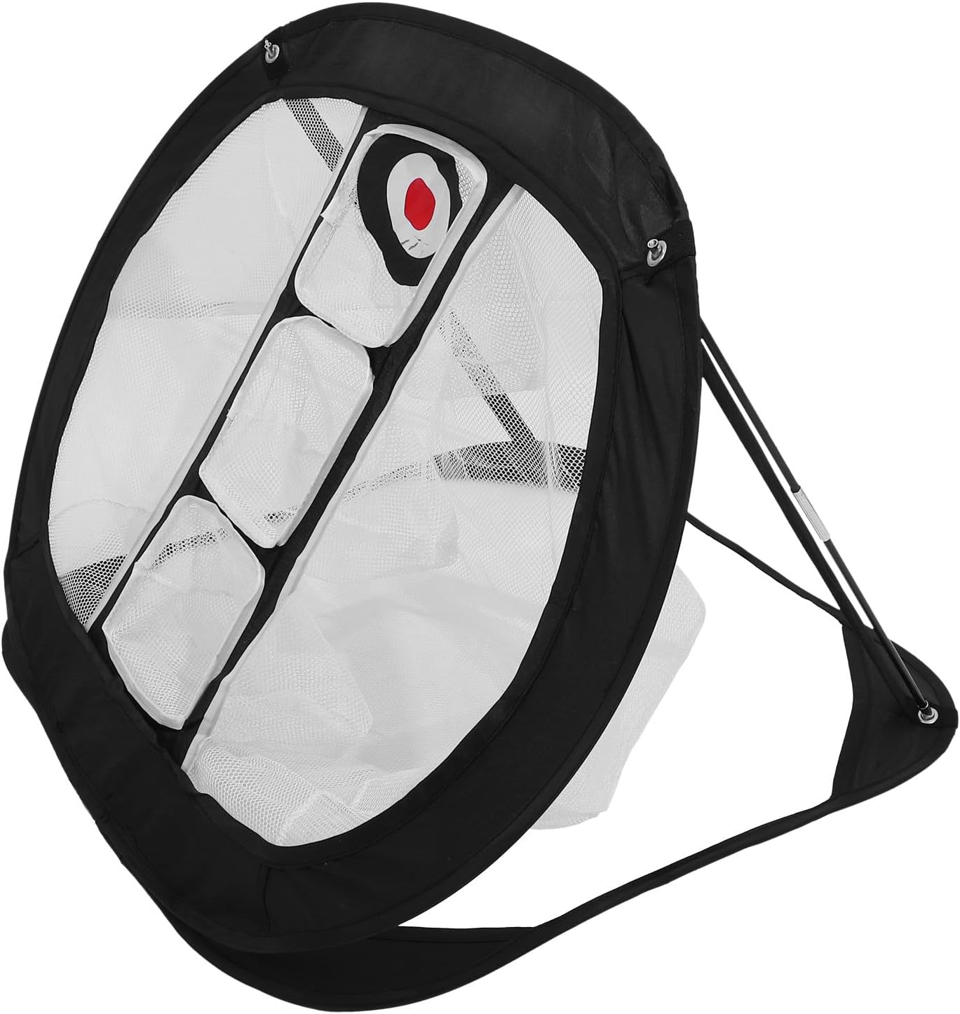 Ciieeo Golf Practice Net Chipping Net Set Foldable Geometric Golf Training Mesh Indoor and Backyard Use for Men