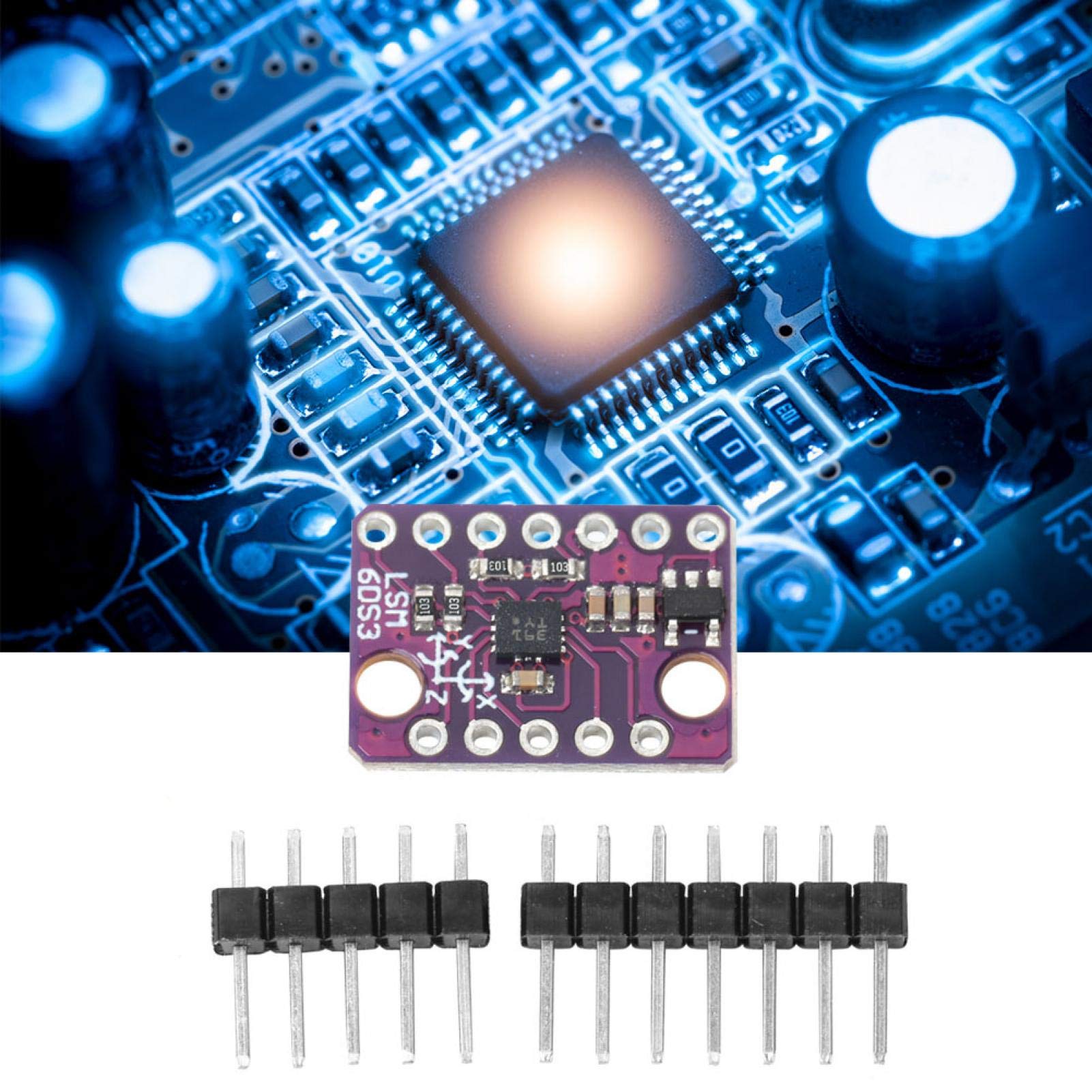 Sensore Giroscopio BMI160 A 6 Assi - Per Arduino, 3-5V, IIC/SPI, 16 Bit - Foto 9