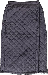 [イビザストア] 裏ボア キルティング 巻きスカート ロング丈