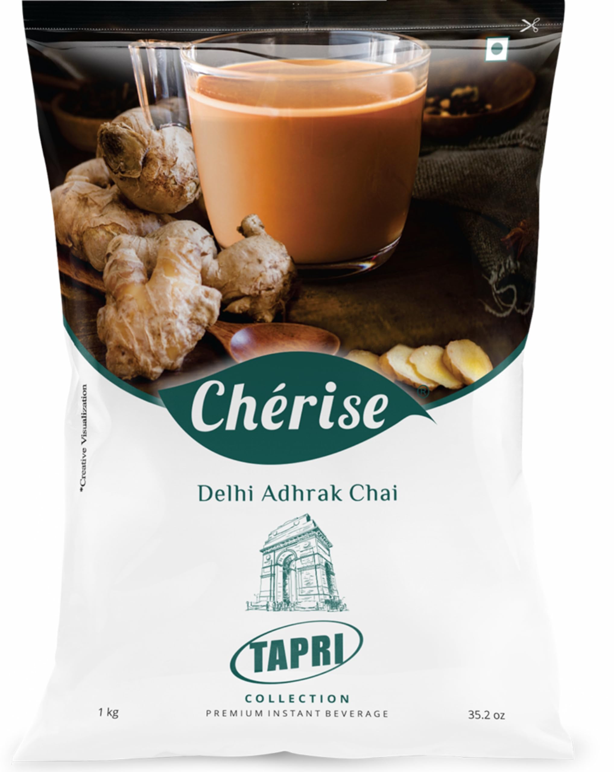 Cherise Tapri Premium Delhi Adhrak Chai, Instant Tea Premix (1 kg