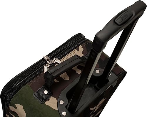 Miniatura 49 de Rockland, juego de equipaje de dos piezas, Carbón), F102