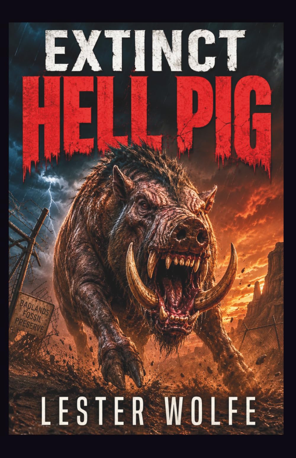 EXTINCT - Hell Pig: A Prehistoric Monster Survival Thriller (EXTINCT - Horror Adventure Novellas)