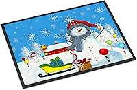 Vista 74 de Caroline's Treasures PJC1117JMAT - Felpudo para puerta delantera de 24 x 36 pulgadas, tapete antideslizante lavable de pelo bajo, 24 x 36 pulgadas