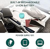 Vista 103 de Babelio Máquina de sonido de ruido blanco para adultos, niños y bebés, mini, 15 sonidos sin bucle, temporizador, función de memoria, fácil