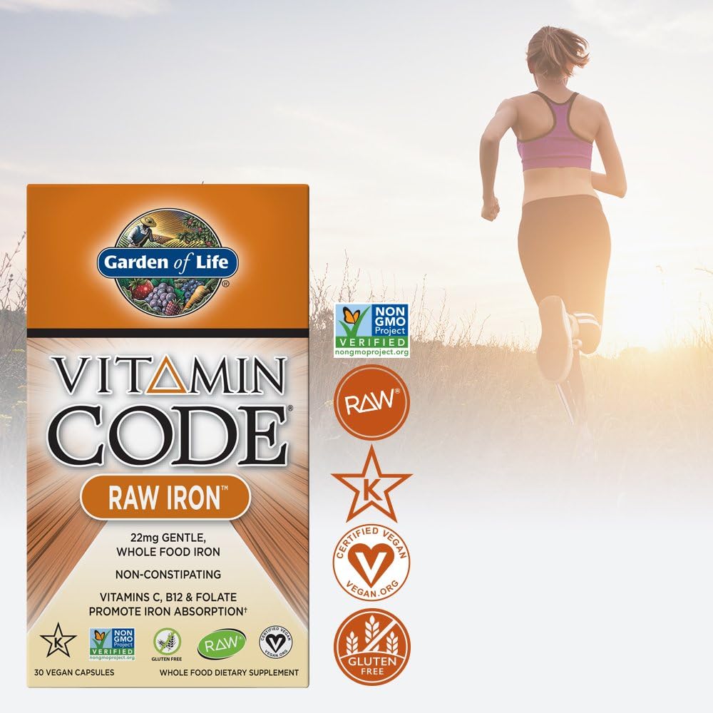 Vitamin Code Raw Iron 30ct Capsules