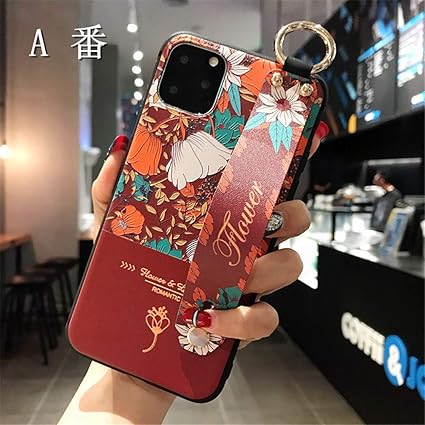 Amazon Co Jp リング ベルト付きiphone11 ケースお花 フラワー 押し花 アイフォン11 ケース スタンド付き 花 柄 ストラップ 落下防止 スマホ おしゃれ レディース Iphone11 A番 家電 カメラ