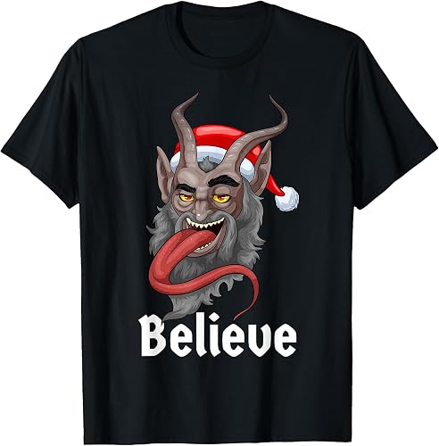 Believe In Krampus Creepy Germanic Christmas Demon Horror