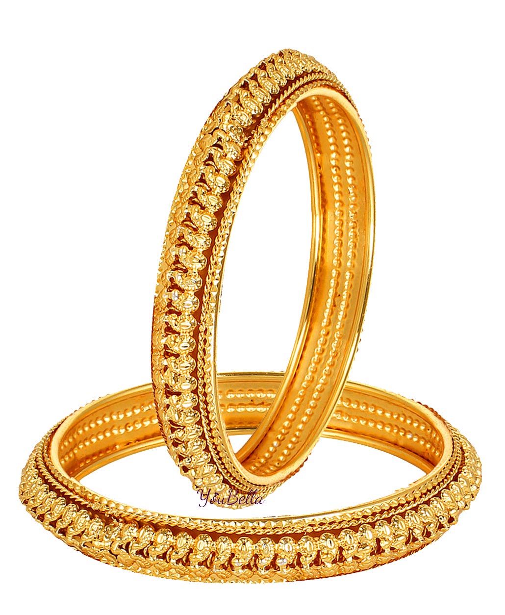 YouBella Gold Plated Bangles Jewellery for Girls and Women (2.8) (B01J87FJ24) Amazon Price History, Amazon Price Tracker