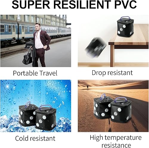 Miniatura 6 de Pesa rusa de agua suave de 71015 libras, pesas llenas de agua para ejercicio de fitness, juego de mancuernas de agua portátiles, pesas rusas