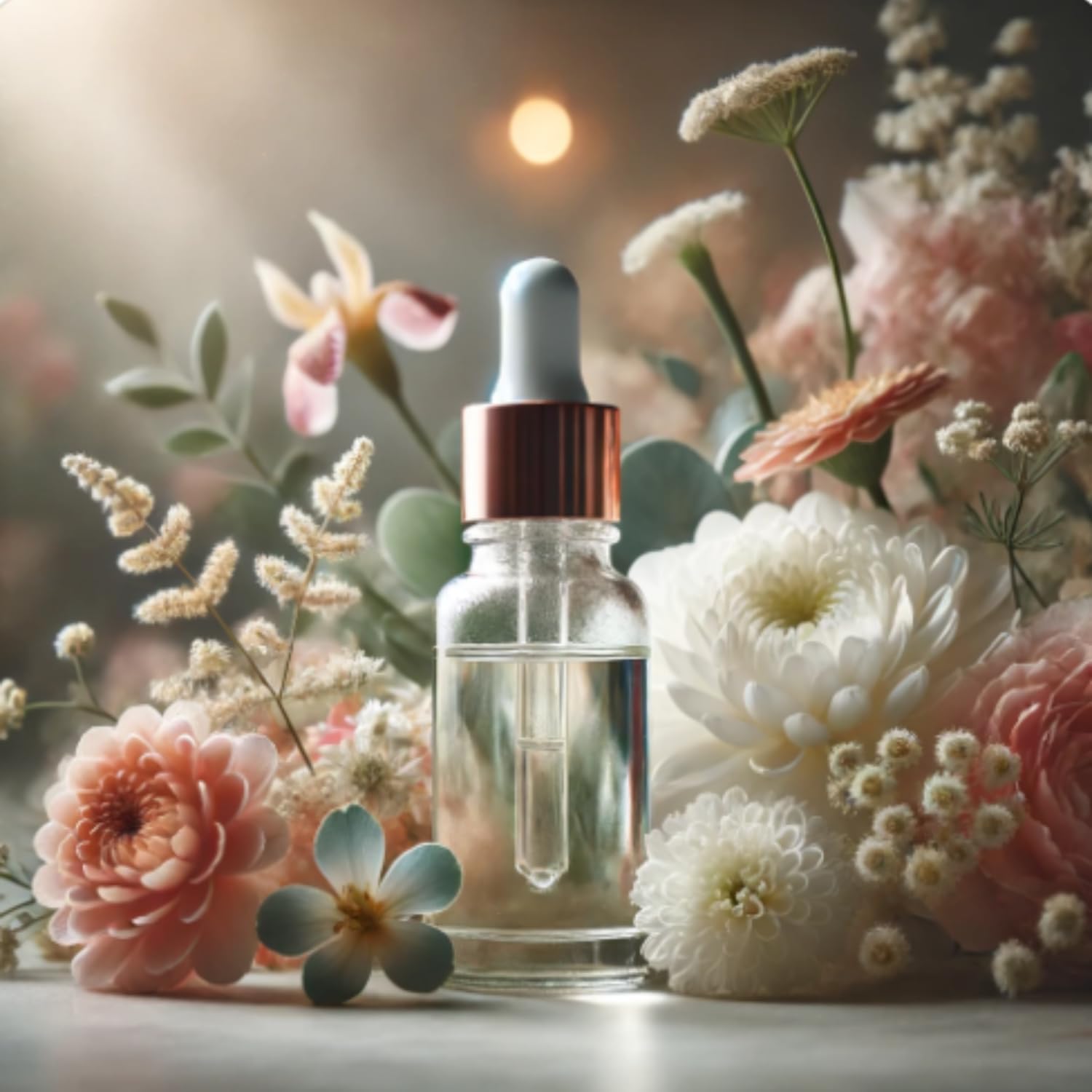 Glass Eye Dropper Bottles Clear, 2pcs 1ml glass dropper bottle, Empty Bottle with Droppers (1ml)