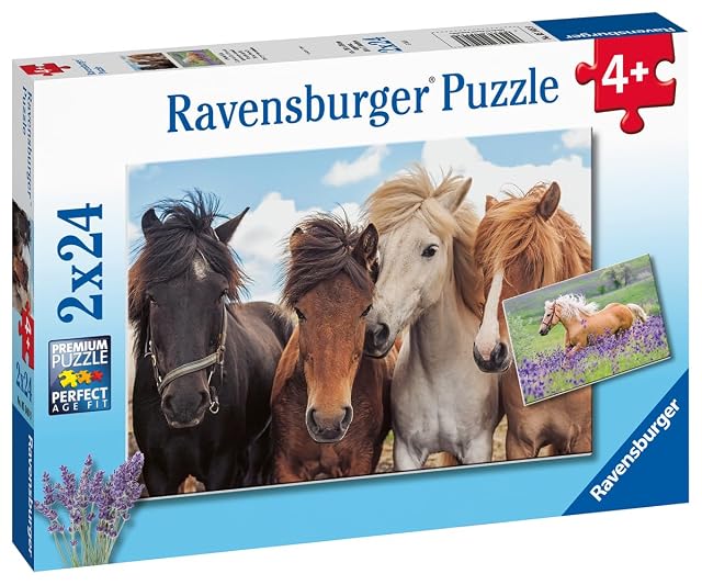 Foto 2 de 5 de Puzle Infantil Ravensburger - 05148 Pferdeliebe