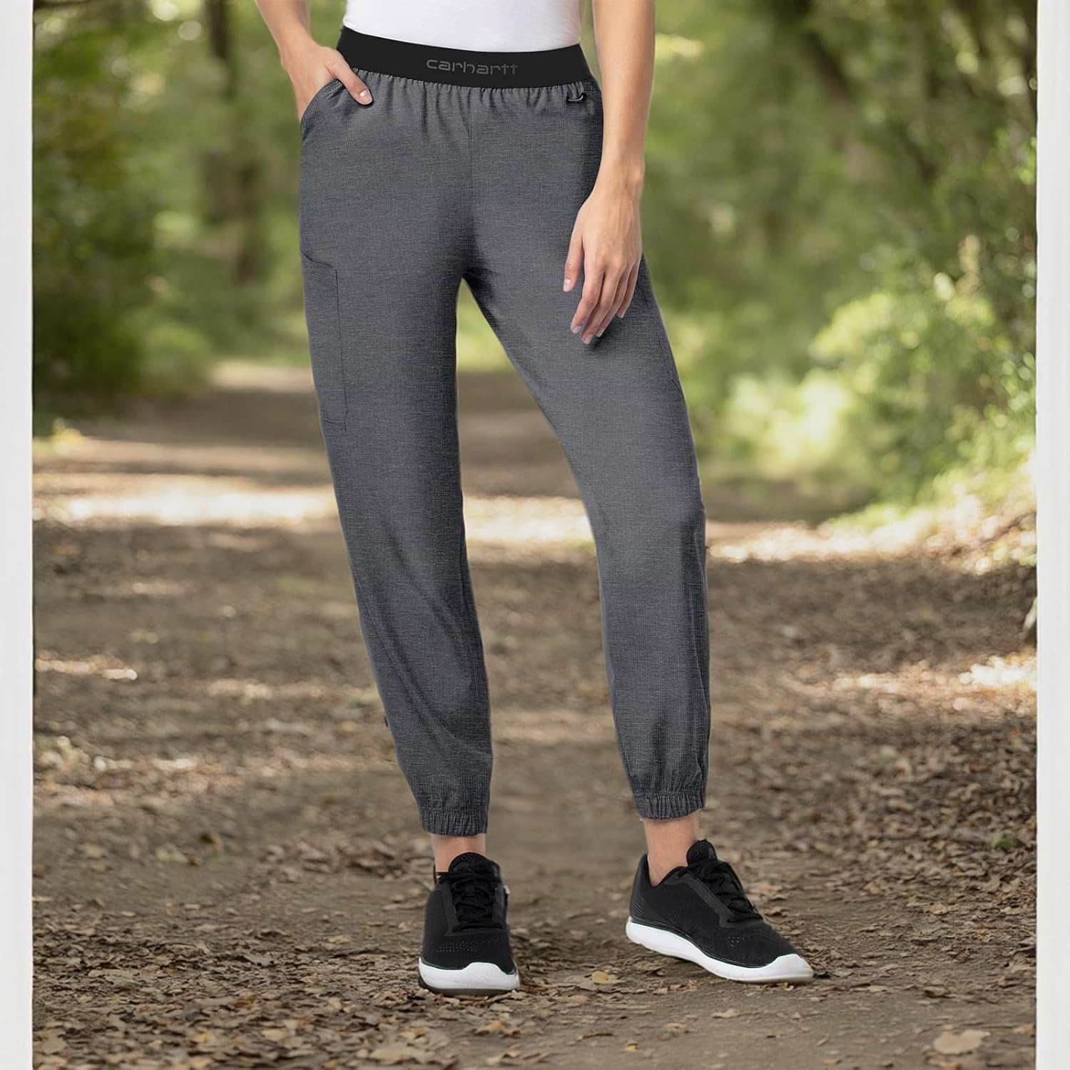 Carhartt Scrubs C54106 Women's Force® Modern Fit Twill Jogger Pant - Image 9