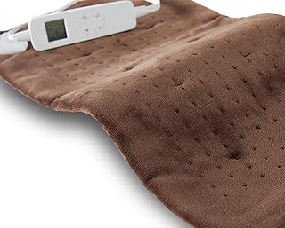 Mosabo Electric Heating Pad for Cramps and Back,Neck,Shoulder Abdomen Pain Relief,12"x24" Extra Large Heat Pad , LCD Contr...