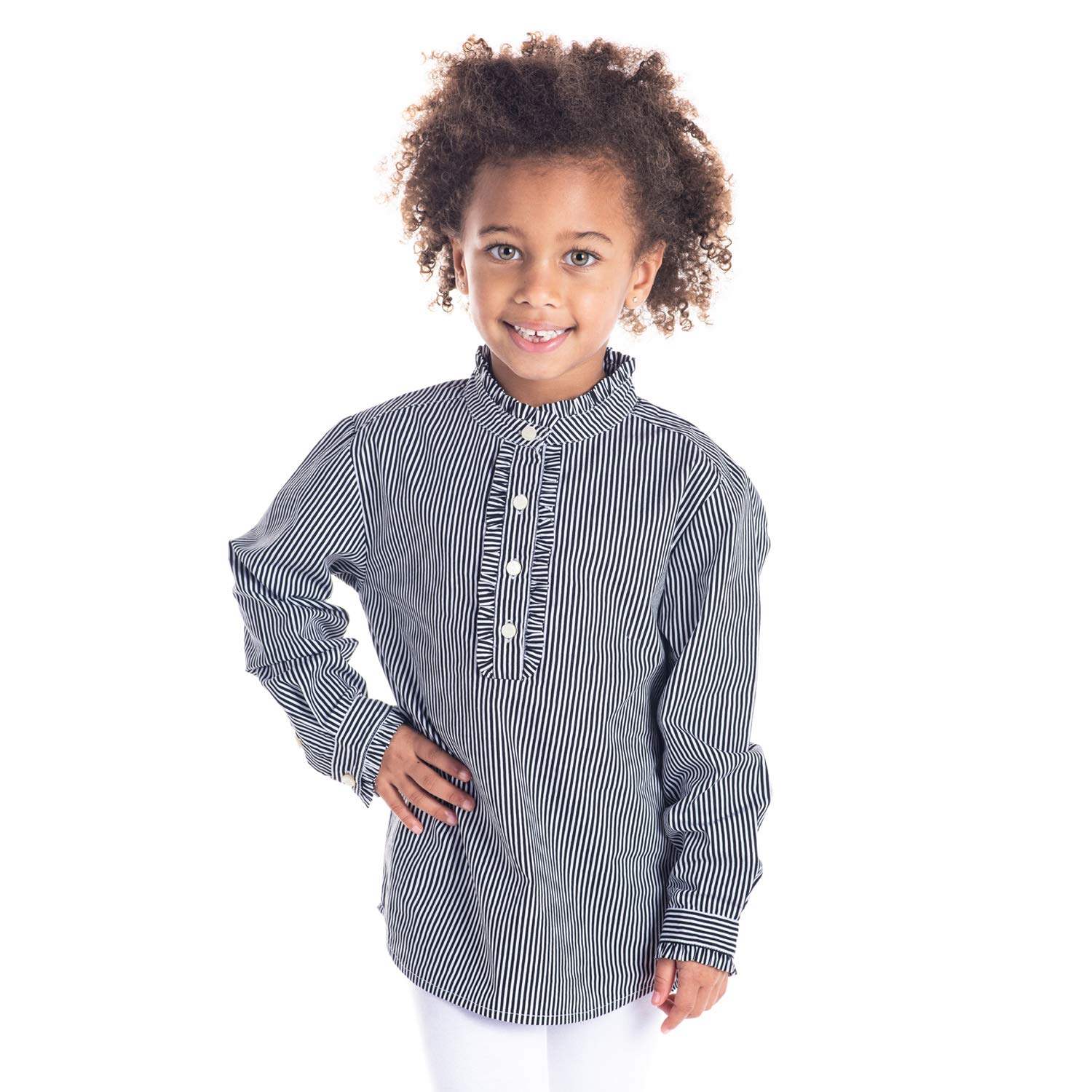 Cherry Crumble Girl's Breeze Top Black 2