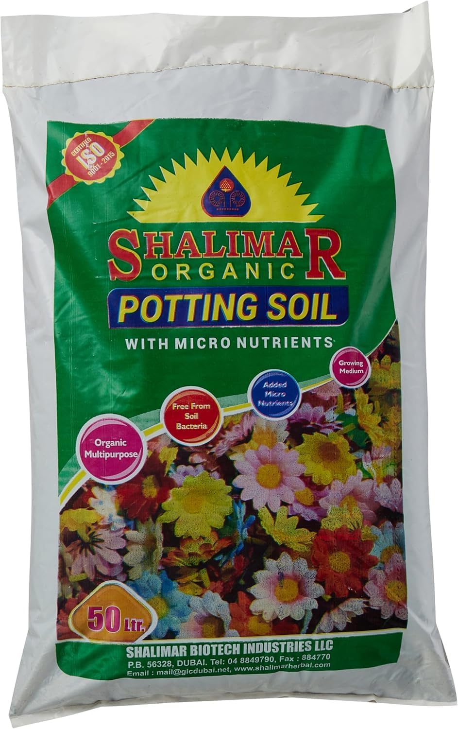 Shalimar Potting Soil/Organic For Indoor and Outdoor Plants/Shalimar Potting soil healthy root growth 50 L