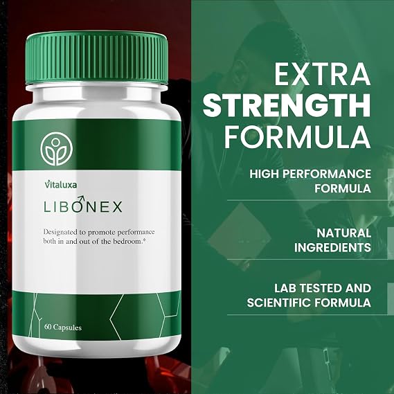 Libonex Perform Capsules, LiboNex Performance Pills Premium Natural Ingredients Supplement for Men, Advanced Strength Daily Multivitamin Capsulas for Maximum Energy & Overall Wellness (60 Capsules)