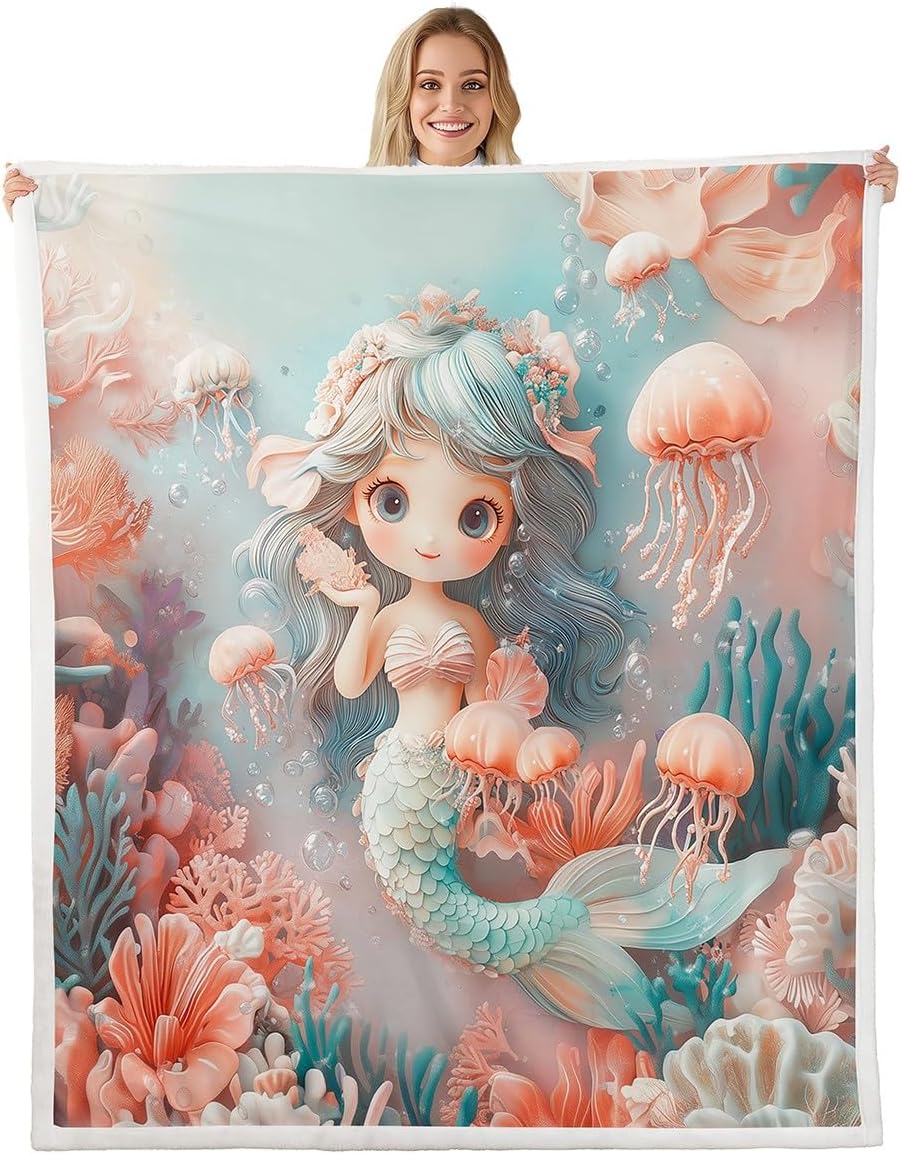 Western Dragon Kids Flannel Blanket,Cartoon Cute Wild Animal Print Fuzzy Blanket for Children,Colorful Floral Green Leaves Black Polyester Throw Blanket for Couch, Twin Size (60 x 80 Inch)