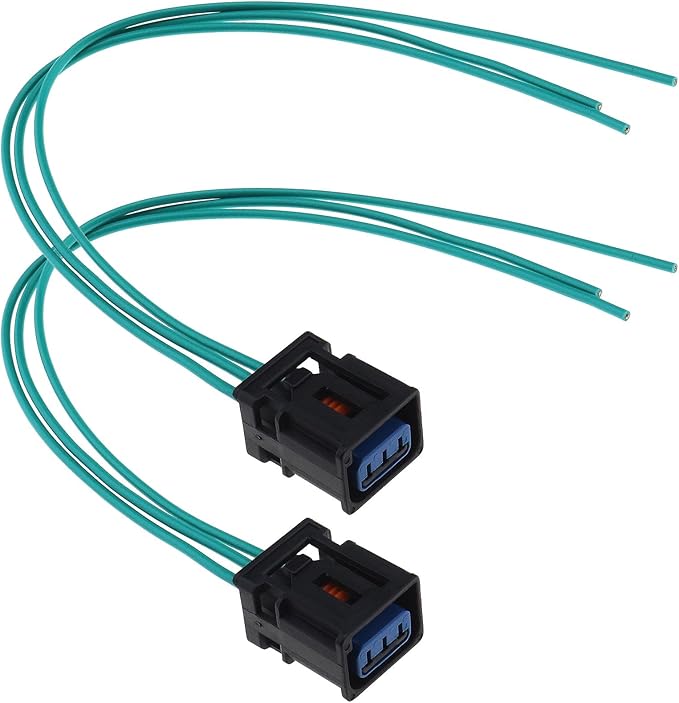 2Pcs 3 Pin Ignition Coil Repair Plug Harness 1W7T14A464MA