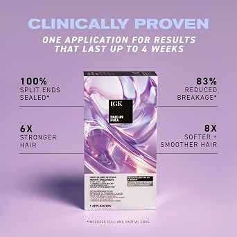 IGK Paid In Full High Gloss Intense Repair Treatment - 100% split-ends sealed. The next-generation of repair.