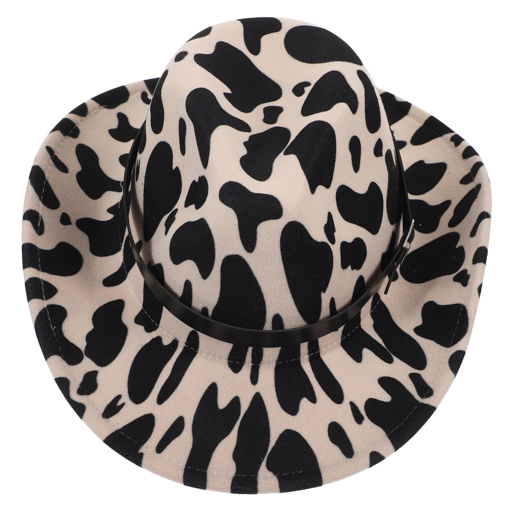 Didiseaon Cowgirl Hat Stylish Western Hat Versatile Outdoor Travel Accessory Men's Cowgirl Multi