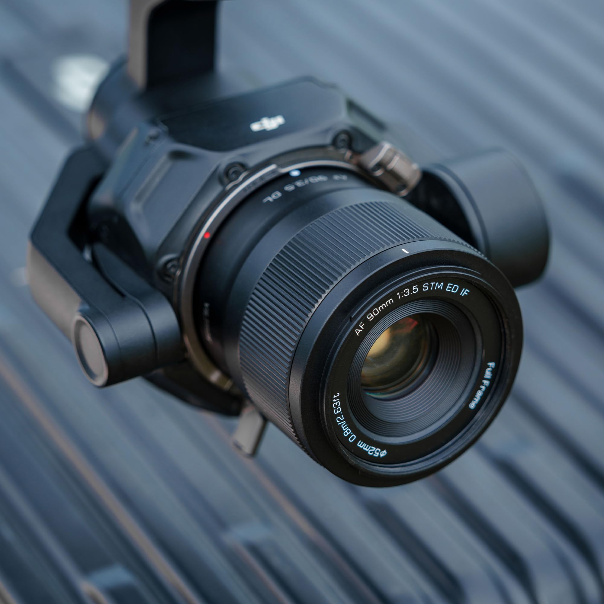 VILTROX AF 90mm F3.5 DL Objetivo con Enfoque Automático, fotograma Completo, teleobjetivo Medio, claridad 8K, Compatible con cámaras aéreas dji Inspire 3, Ronin 4D y Zenmuse X9-8K Air Gimbal