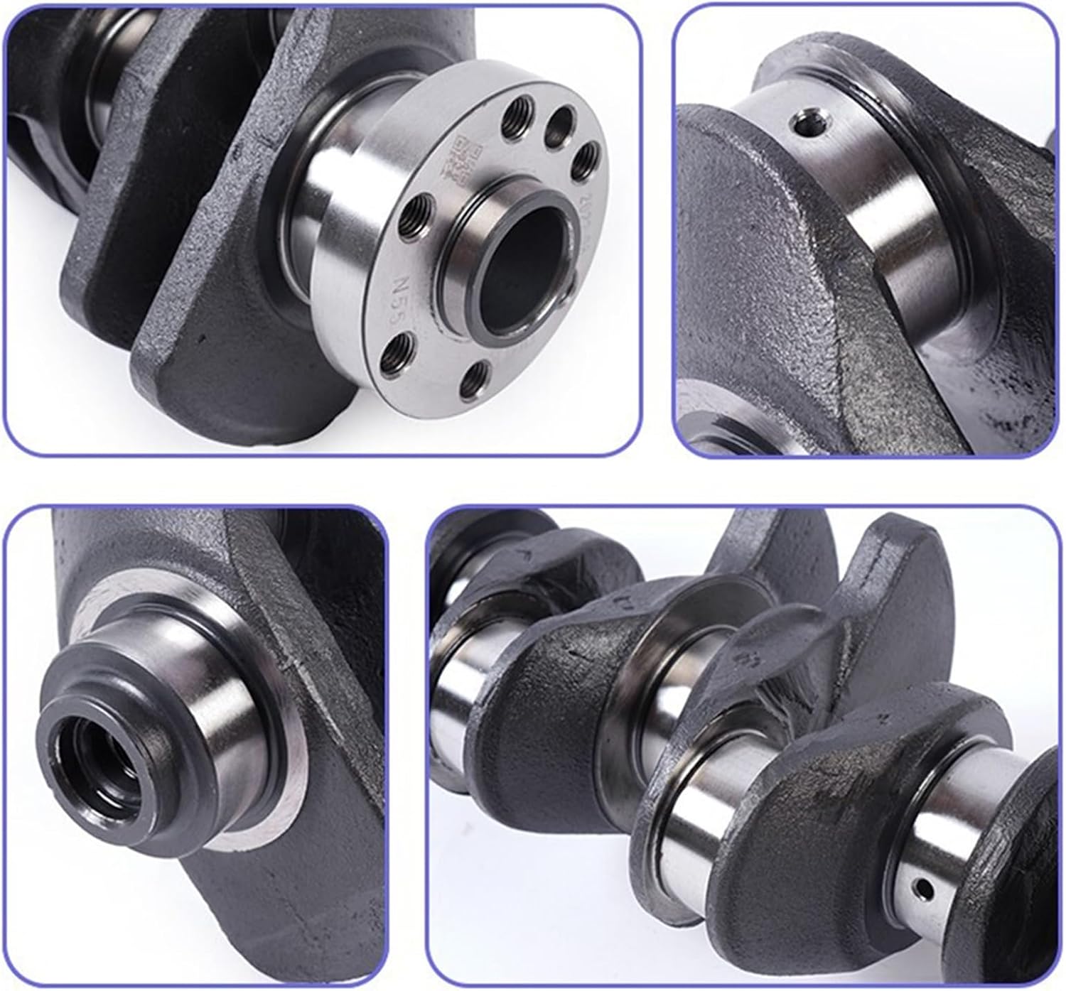 Engine Crankshaft Piston For BMW F30 F10 35i 40i 3.0L N55 11217580483