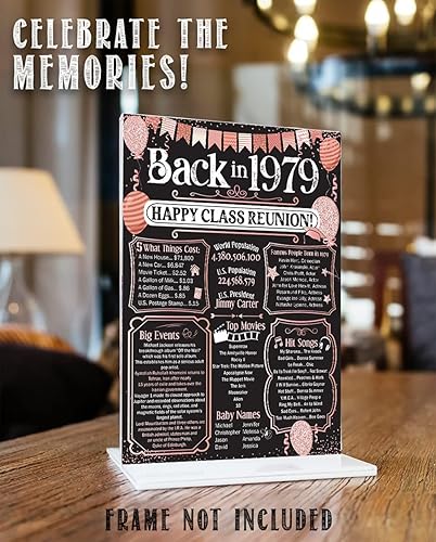 Miniatura 421 de Lone Star Art 66ª Reunión de Graduados (Sesenta y seis) Decoración en Oro - Recordando El Año - Clase de 1959 - Póster Sin Marco de 11x14 - Globos