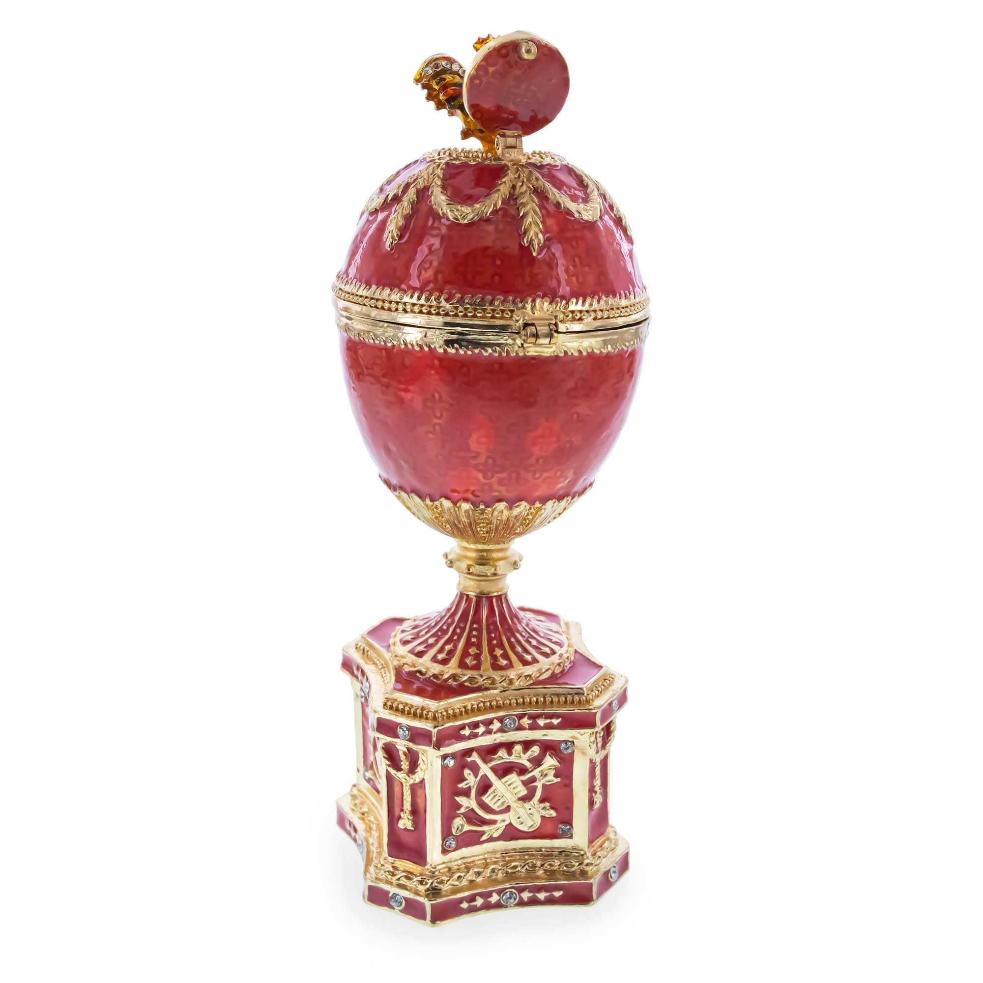 Huevo de Pascua Real Imperial Kelch Chanticleer 1904