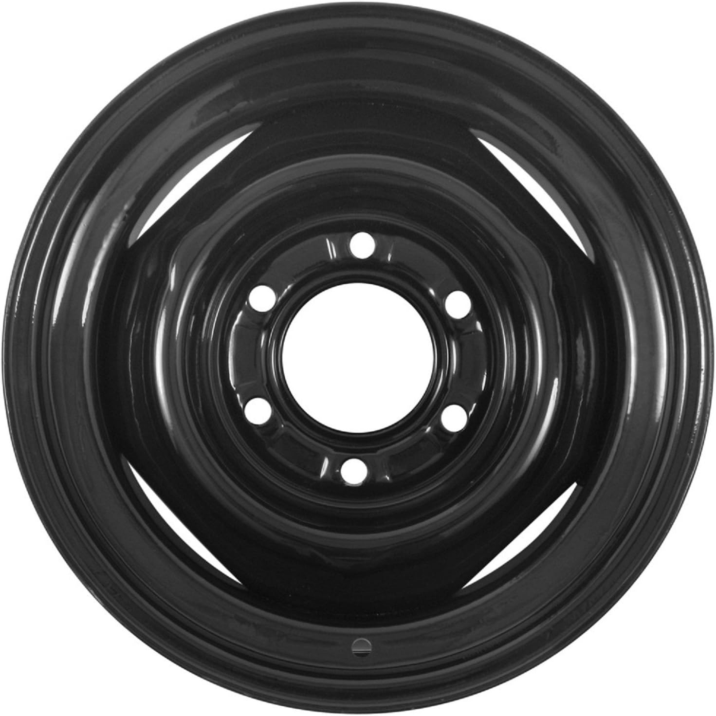 Americana 20514 15x6 Conv 6h-5.5 Blk 0 Offset 3.65p