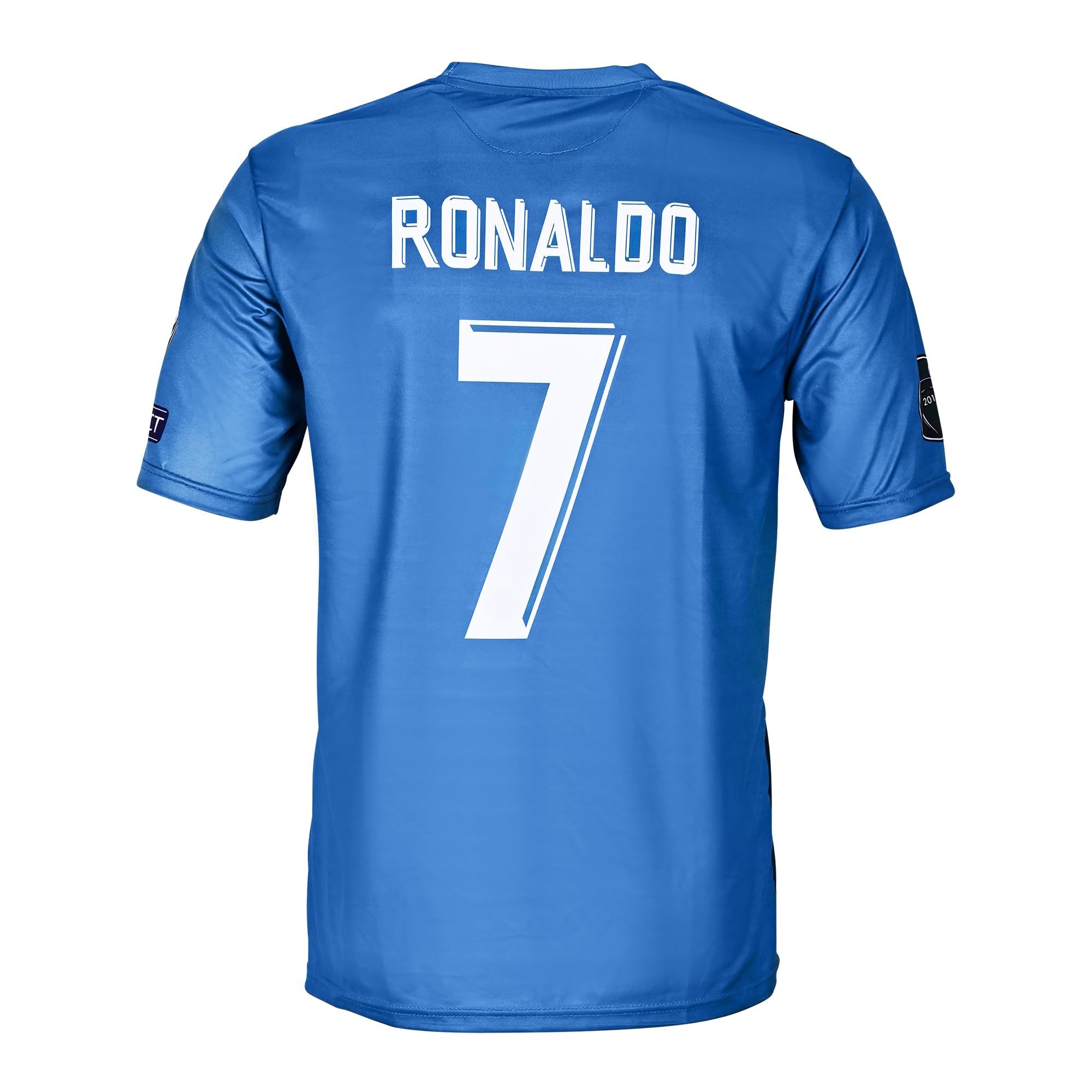 Photo 1 of #7 Nostalgia Retro Nostalgia Limited Edition Mens Soccer Football Jersey for Adult Men Sizes(#7,Blue,XXL)
