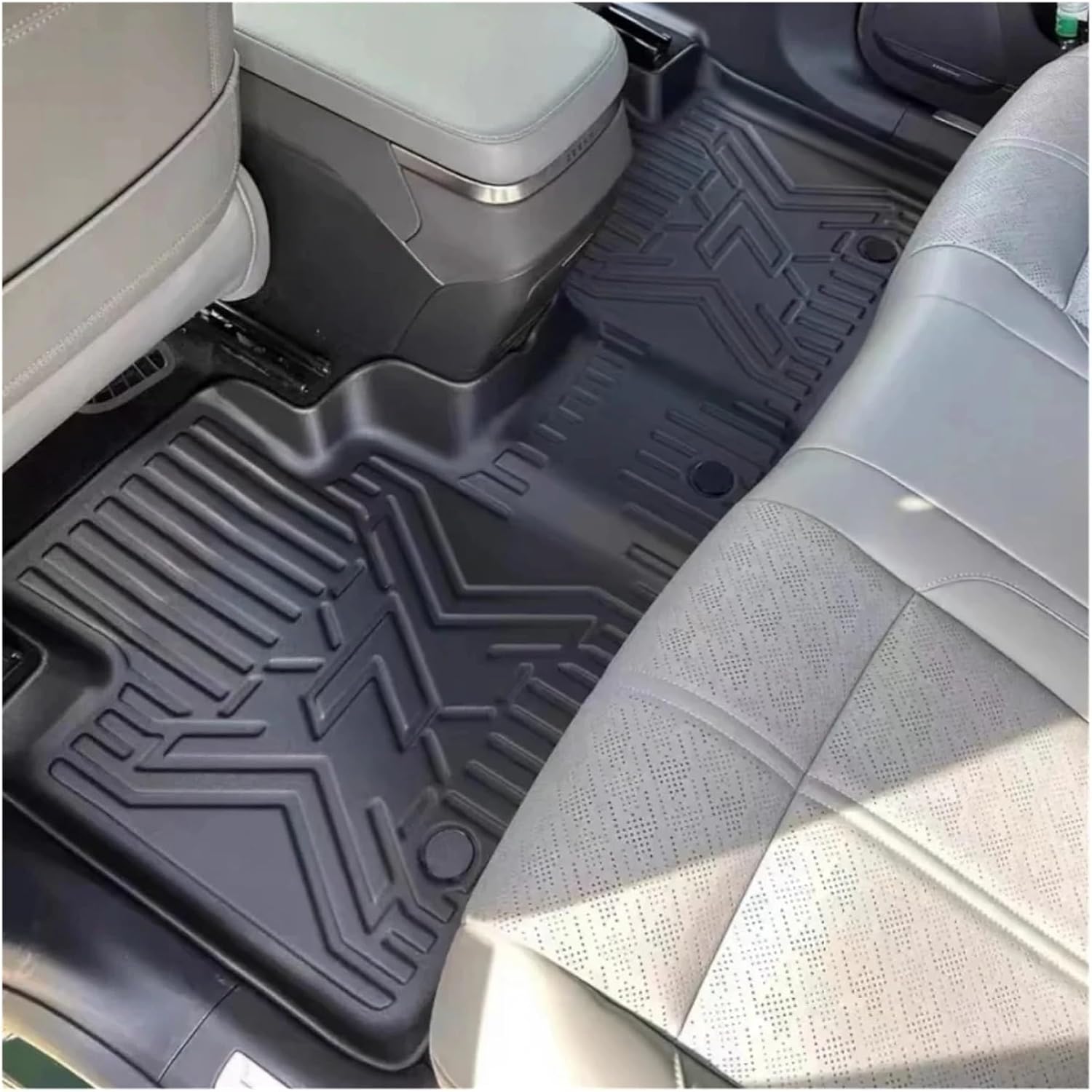 Car Floor Mats Compatible with 5 Seats Zeekr 7X 2024 2025 All-Weather Cargo Liner Trunk Mat TPE Waterproof Floor Liner(7X 4pcs)