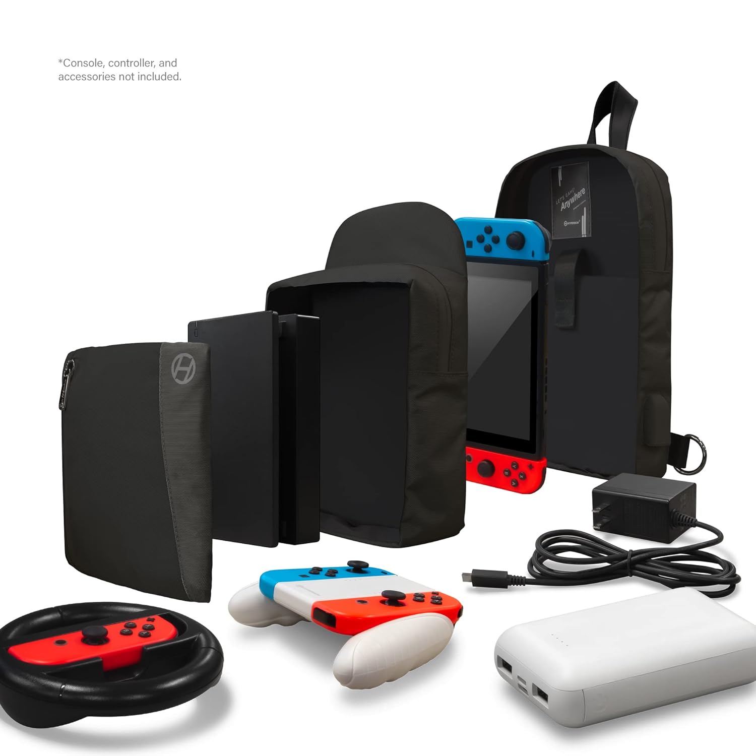 Let's Game Anywhere "DoubleJumper" Hybrid Sling Bag/Backpack